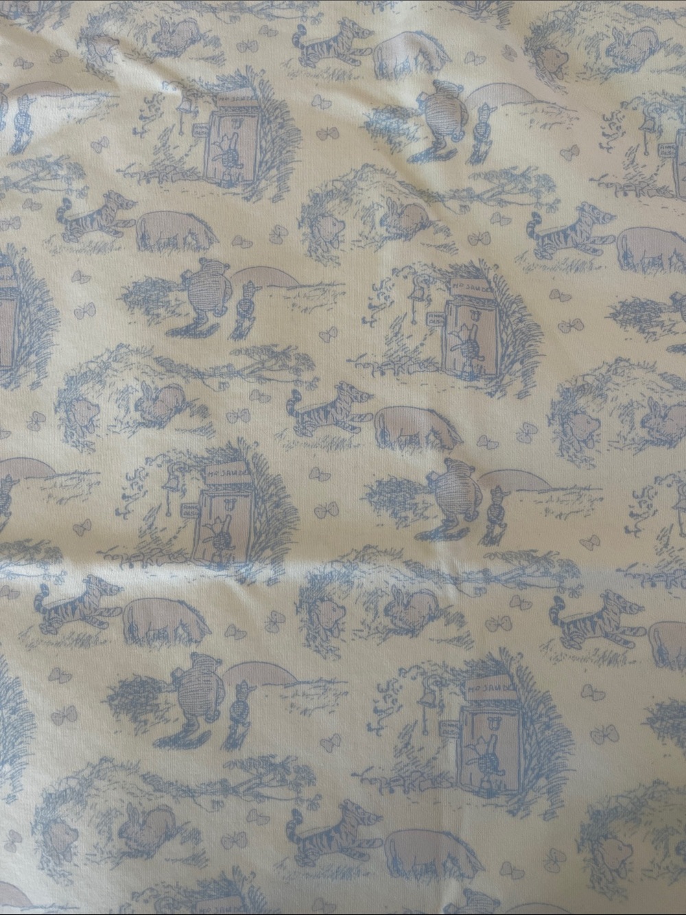 Vintage Walt Disney World Winnie The Pooh Baby Blanket - Picture 9 of 13